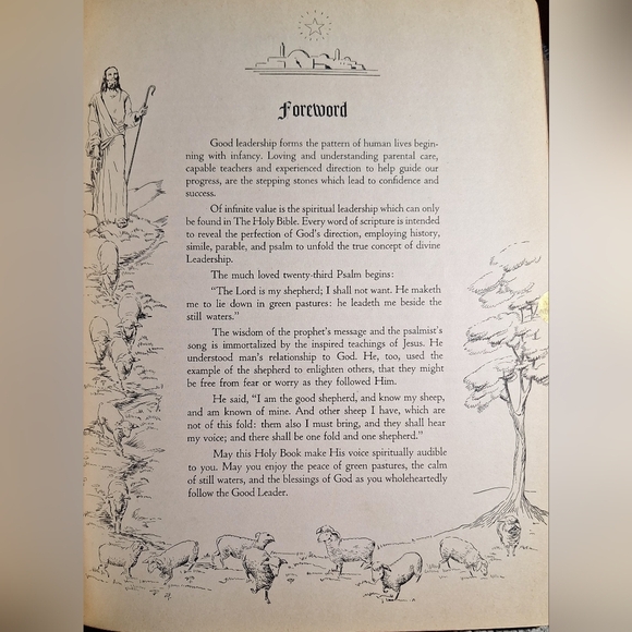 1946 Holy Bible The Good Leader King James Version John A Dickson - Picture 8 of 14